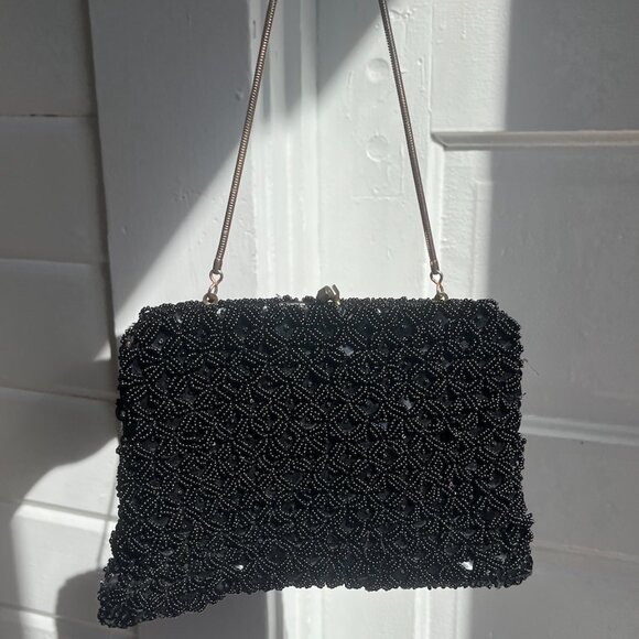 Vintage Beaded Clutch Small - Picture 3 of 4